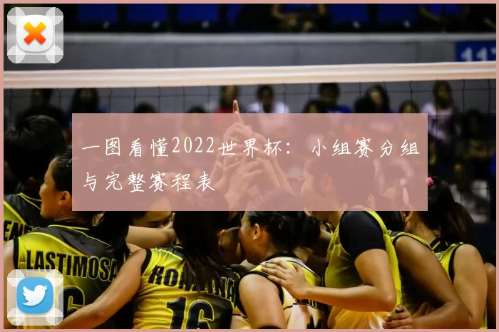 一图看懂2022世界杯:小组赛分组与完整赛程表