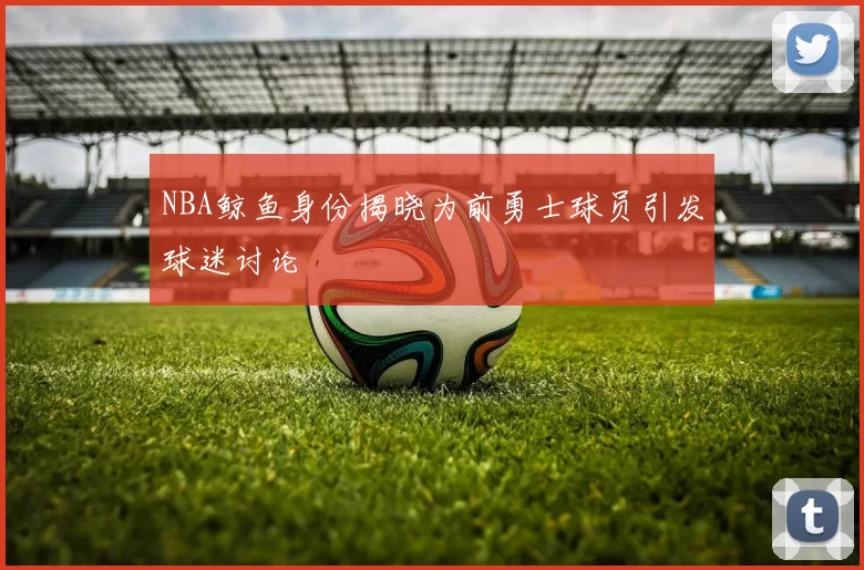 NBA鲸鱼身份揭晓为前勇士球员引发球迷讨论