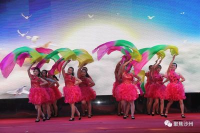 沙州镇南街社区举办“奋进新时代、共筑谱华章”庆“七一”文艺汇演